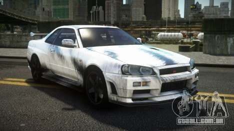 Nissan Skyline R34 Dezro S11 para GTA 4