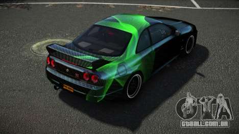 Nissan Skyline R33 Hikoshi S10 para GTA 4