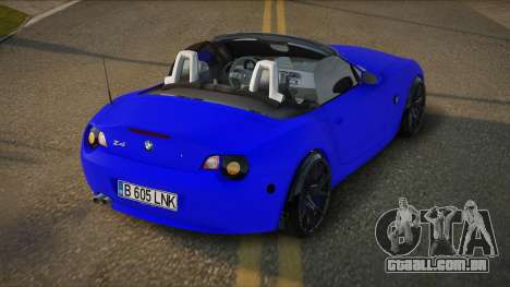 BMW Z4 Cabrio Blue para GTA San Andreas