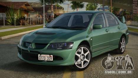 Mitsubishi Lancer Evolution VIII F-Sport para GTA San Andreas