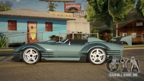 Chevrolet Corvette C3 Roadster para GTA San Andreas