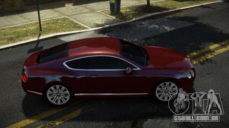 Bentley Continental GT Brazey para GTA 4