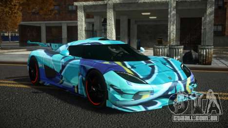 Koenigsegg Agera One Toshimy S11 para GTA 4