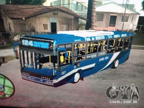 Colectivo Linea 124 para GTA San Andreas