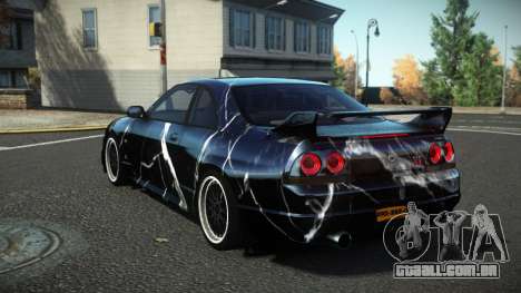 Nissan Skyline R33 Hikoshi S6 para GTA 4