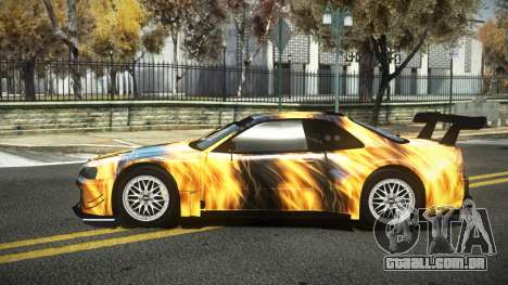 Nissan Skyline R34 Dibofas S14 para GTA 4