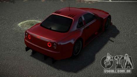 Nissan Skyline R34 Lishcama para GTA 4