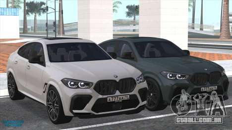 BMW X6M F96 Competition para GTA San Andreas