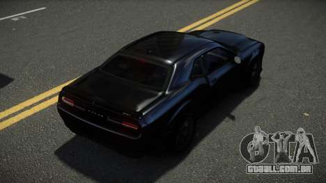 Dodge Challenger SRT Demon 2015 para GTA 4