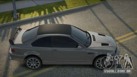 2001 BMW M3 GTR V1.1 para GTA San Andreas