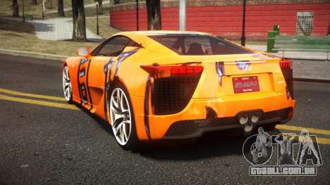 Lexus LFA Fibuna S11 para GTA 4
