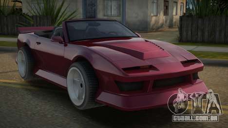 Pontiac Firebird Convertible V1.1 para GTA San Andreas