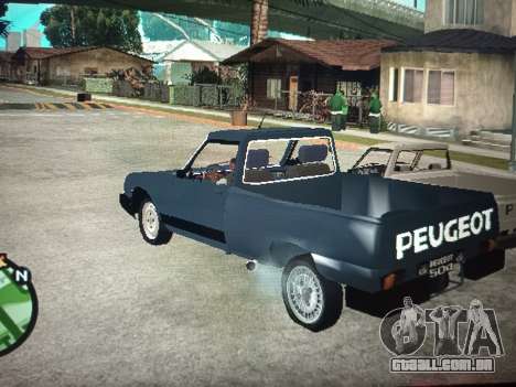 Peugeot 504 pegar 1998 para GTA San Andreas
