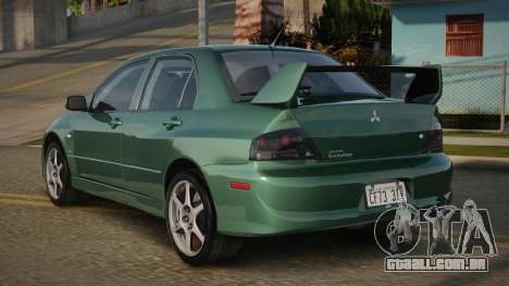 Mitsubishi Lancer Evolution VIII F-Sport para GTA San Andreas