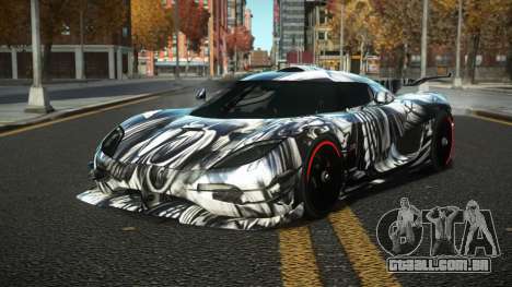 Koenigsegg Agera One Toshimy S4 para GTA 4