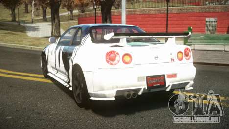Nissan Skyline R34 Dezro S5 para GTA 4