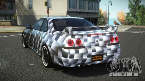 Nissan Skyline R33 Hikoshi S11 para GTA 4