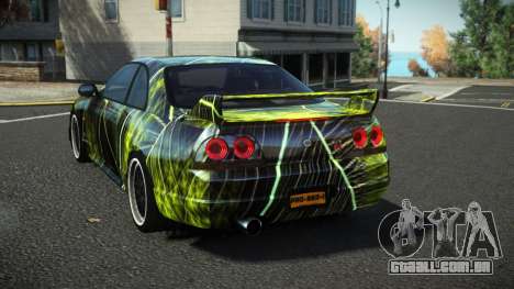 Nissan Skyline R33 Hikoshi S9 para GTA 4