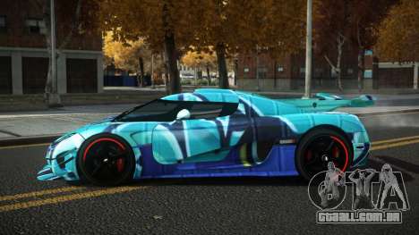 Koenigsegg Agera One Toshimy S11 para GTA 4