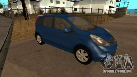 Nissan Note (2011) para GTA San Andreas