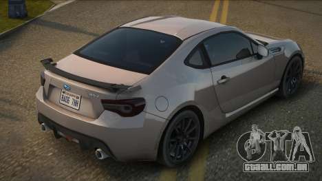 Subaru BRZ 2017 para GTA San Andreas