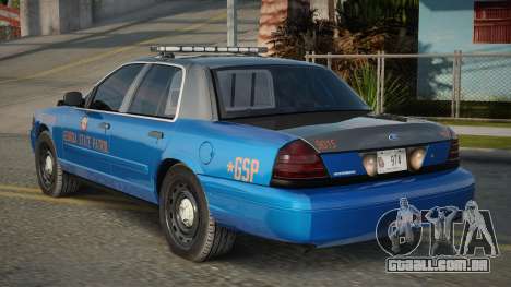 Georgia State Patrol 2011 Ford Crown Victoria para GTA San Andreas