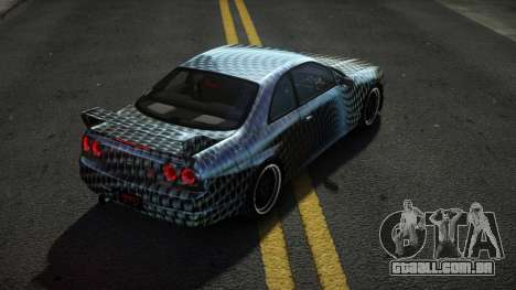 Nissan Skyline R33 Fahuz S11 para GTA 4