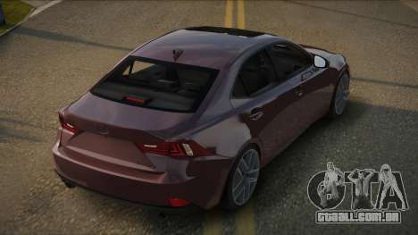 Lexus IS350 Rezor para GTA San Andreas