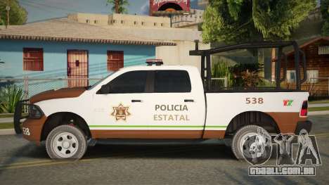 Dodge Ram Policia Estatal Tamaulipas para GTA San Andreas