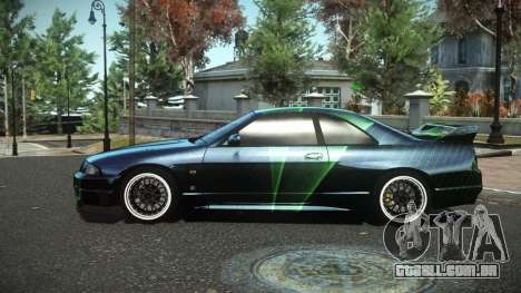 Nissan Skyline R33 Hikoshi S10 para GTA 4