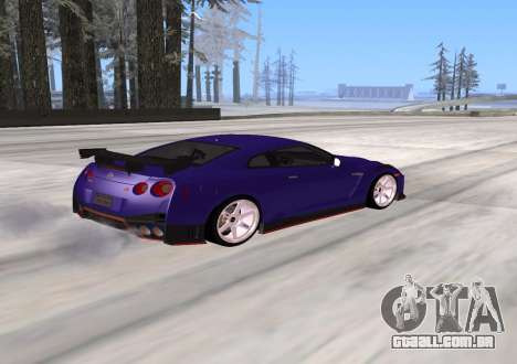 Nissan GT-R Nismo WT para GTA San Andreas