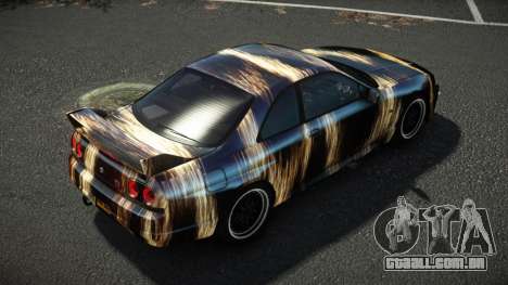 Nissan Skyline R33 Hikoshi S13 para GTA 4