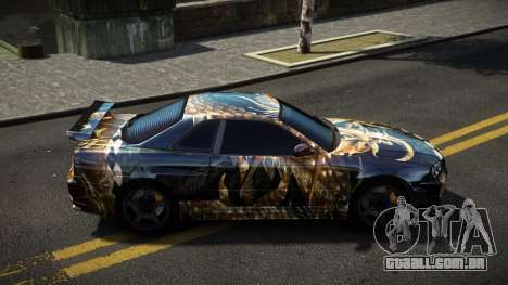 Nissan Skyline R34 Dezro S10 para GTA 4