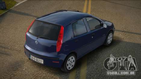 2003 FIAT Punto 1.2 (Five door) para GTA San Andreas