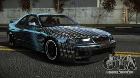 Nissan Skyline R33 Fahuz S11 para GTA 4