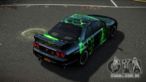 Nissan Skyline R33 Hikoshi S8 para GTA 4