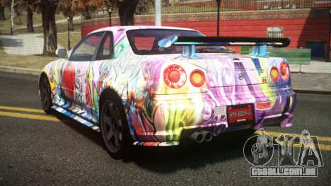 Nissan Skyline R34 Dezro S4 para GTA 4