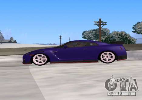 Nissan GT-R Nismo WT para GTA San Andreas