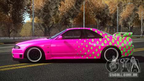 Nissan Skyline R33 Fahuz S6 para GTA 4