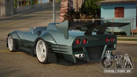 Chevrolet Corvette C3 Roadster para GTA San Andreas