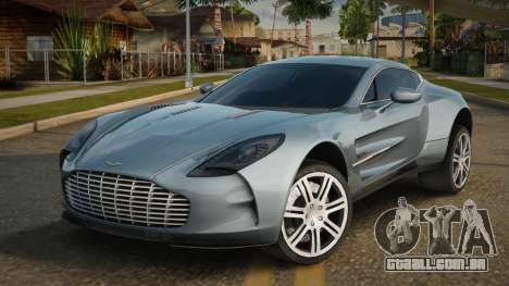 Aston Martin One-77 Spola para GTA San Andreas