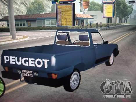 Peugeot 504 pegar 1998 para GTA San Andreas