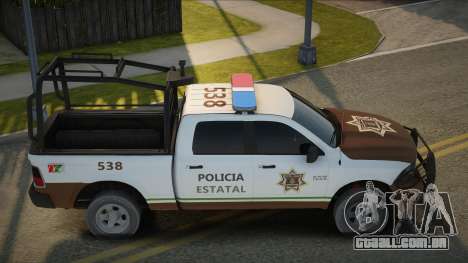 Dodge Ram Policia Estatal Tamaulipas para GTA San Andreas