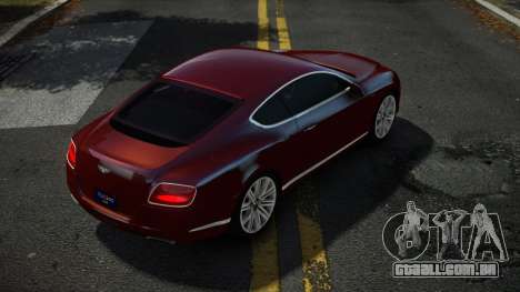 Bentley Continental GT Brazey para GTA 4