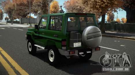 Toyota Land Cruiser 2016 2 Doors para GTA 4