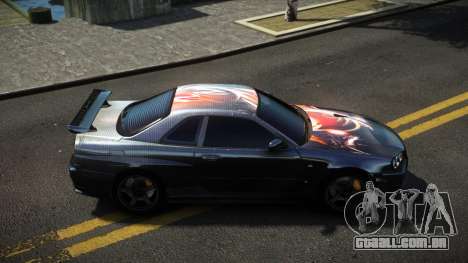Nissan Skyline R34 Dezro S14 para GTA 4