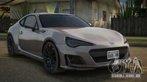 Subaru BRZ 2017 para GTA San Andreas