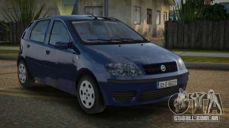 2003 FIAT Punto 1.2 (Five door) para GTA San Andreas