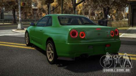 Nissan Skyline R34 Shimul para GTA 4
