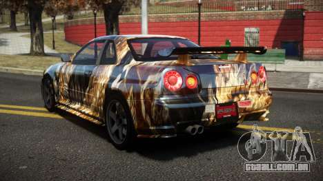 Nissan Skyline R34 Dezro S10 para GTA 4